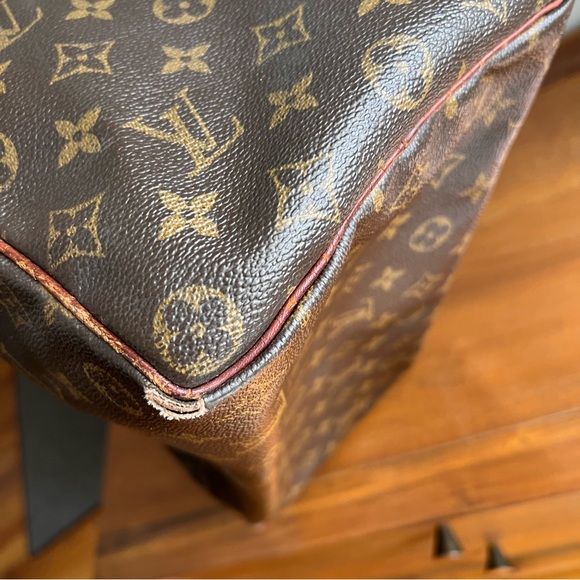 VINTAGE AUTHENTIC LOUIS VUITTON SPEEDY - CIRCA 2001 - MADE IN FRANCE - SIZE 32 - Picture 9 of 16